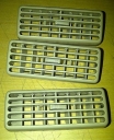 GRILL AC TOYOTA AVANZA VVT-I TAHUN 2007-2011, BAGIAN BLOWER ATAS / SET, ORIGINAL 