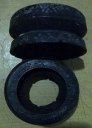 KARET SUPPORT SHOCKBREKER DEPAN MITSUBISHI LANCER TAHUN 1985-1987 / SET
