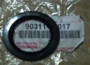 SEAL KRUK AS / SEAL CRANK SHAFT TOYOTA COROLLA TWIN CAM 1300 CC, TAHUN 89-91, BAGIAN DEPAN, ORIGINAL TOYOTA