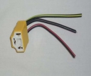SOCKET LAMPU TYPE BOHLAM H4 BAHAN KERAMIK. 