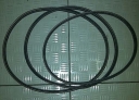 FAN BELT / TALI KIPAS SET ( AC, ALTENATOR & POWER STEERING ), TOYOTA KIJANG KAPSUL EFI 1800 CC, ORIGINAL TOYOTA 